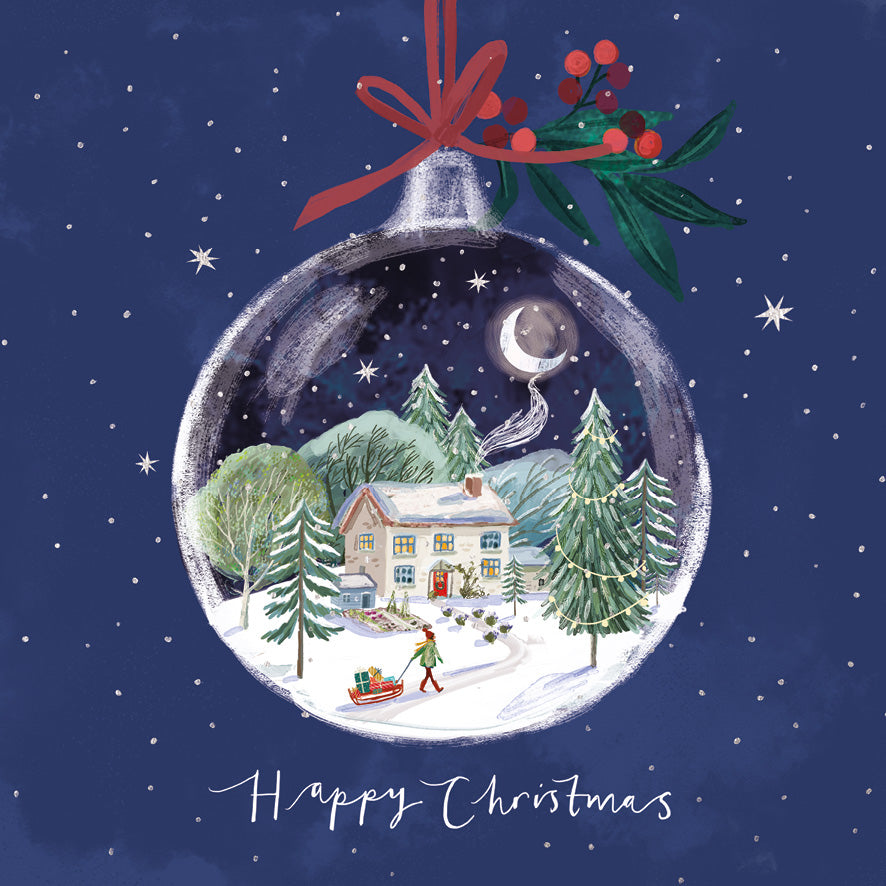 Miniature Village & Moonlit Cottage - Twin Pack of Christmas